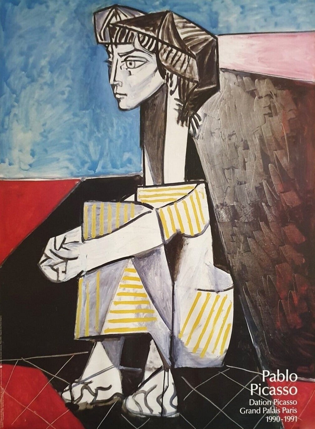 Grand Palais Original Poster by Pablo Picasso, 1990