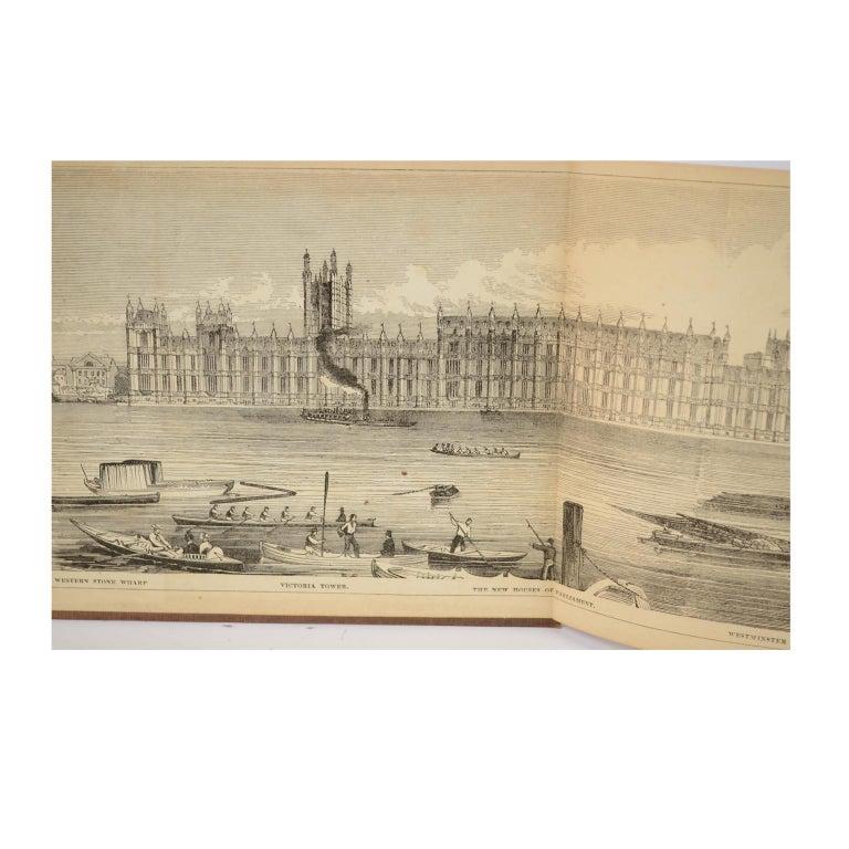 Grand Panorama von London, die Stadt gesehen von der Thames, Evans & Whitelaw, 1849 im Angebot 5