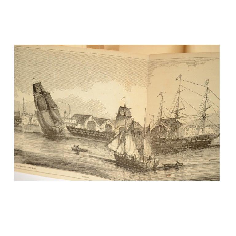 Grand Panorama von London, die Stadt gesehen von der Thames, Evans & Whitelaw, 1849 im Angebot 9