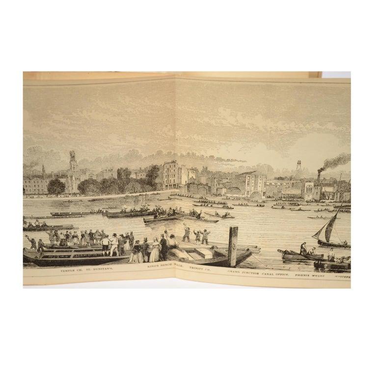 Grand Panorama von London, die Stadt gesehen von der Thames, Evans & Whitelaw, 1849 im Angebot 10