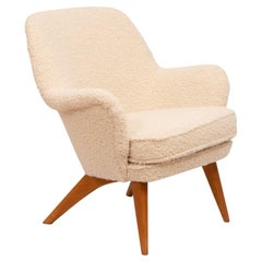 Grand Pedro Wool Armchair by Carl-Gustav Hiort of Ornäs, Finland, c.1950