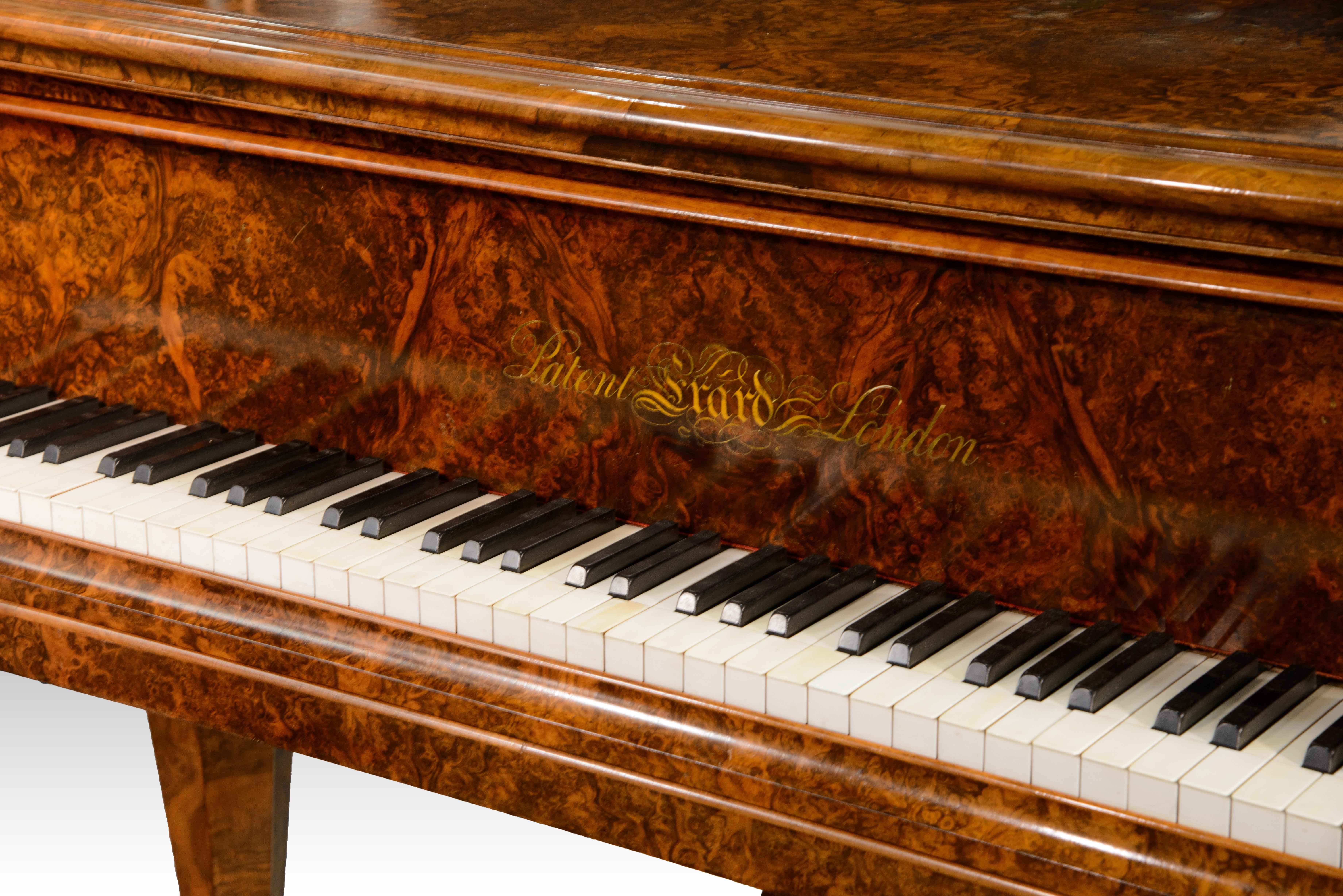 Grand piano. Walnut, metal, etc. Patent Erard London. London, England, possibly For Sale 3