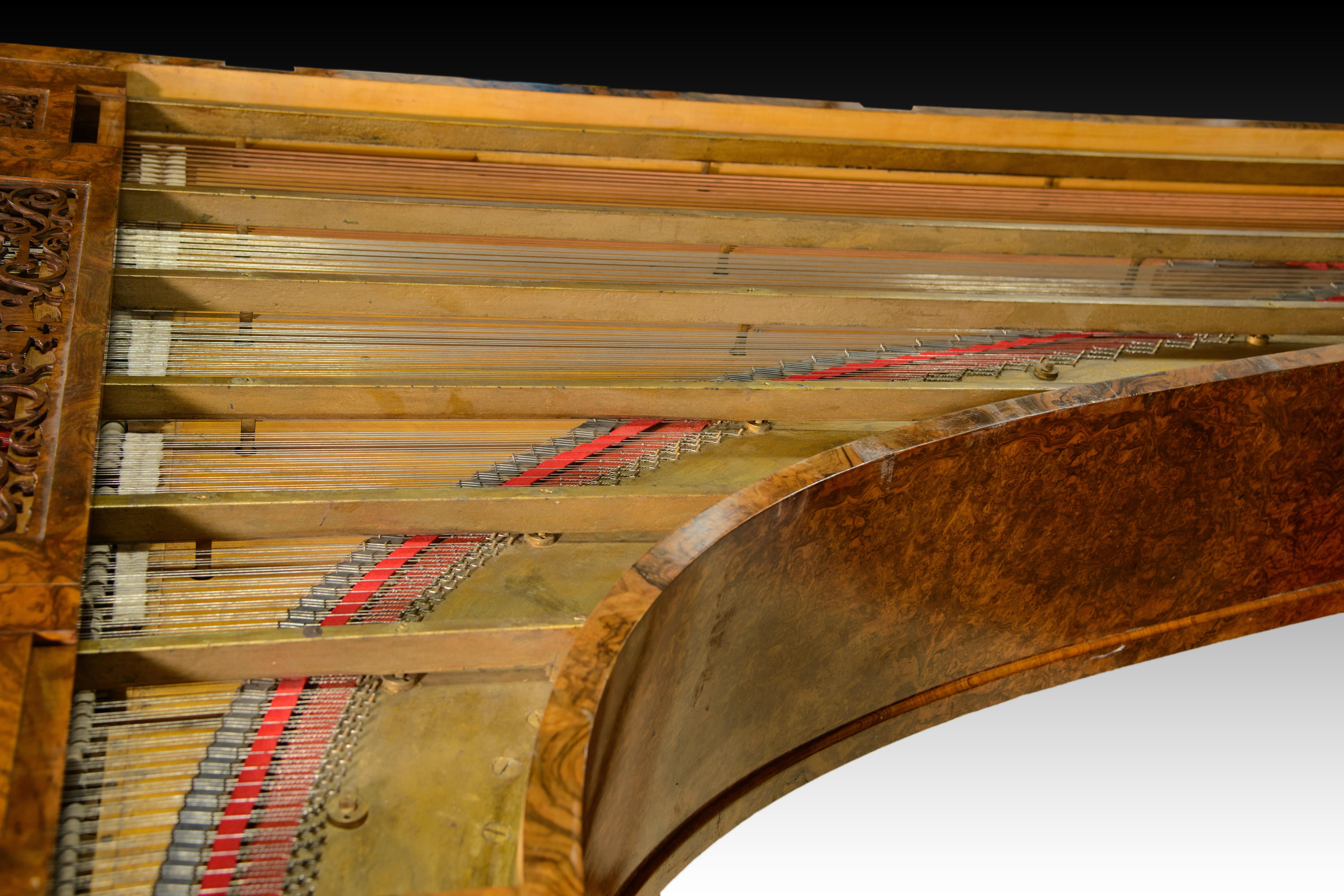 Grand piano. Walnut, metal, etc. Patent Erard London. London, England, possibly For Sale 11