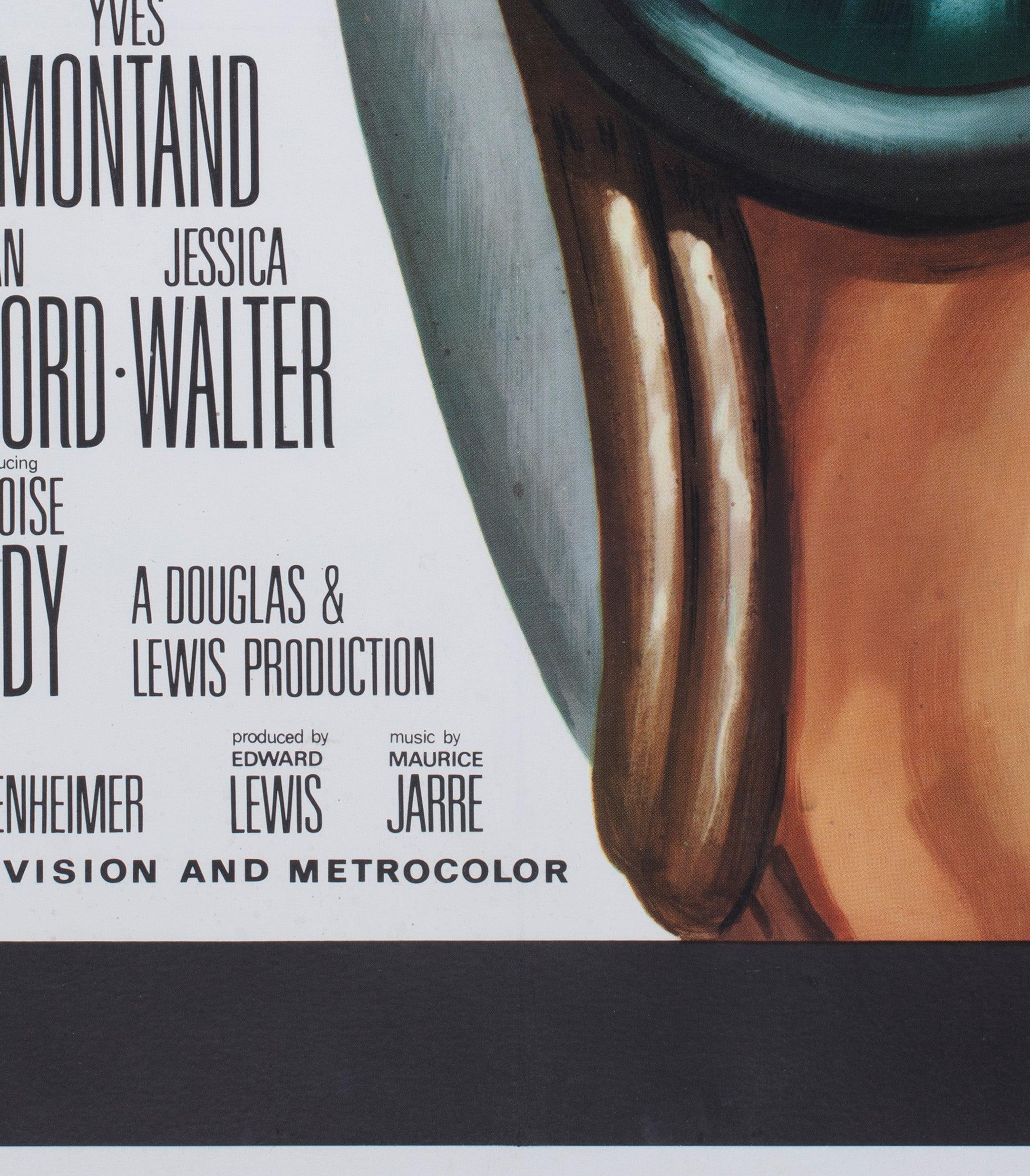 Grand Prix 1968 UK Quad Film Poster For Sale 1