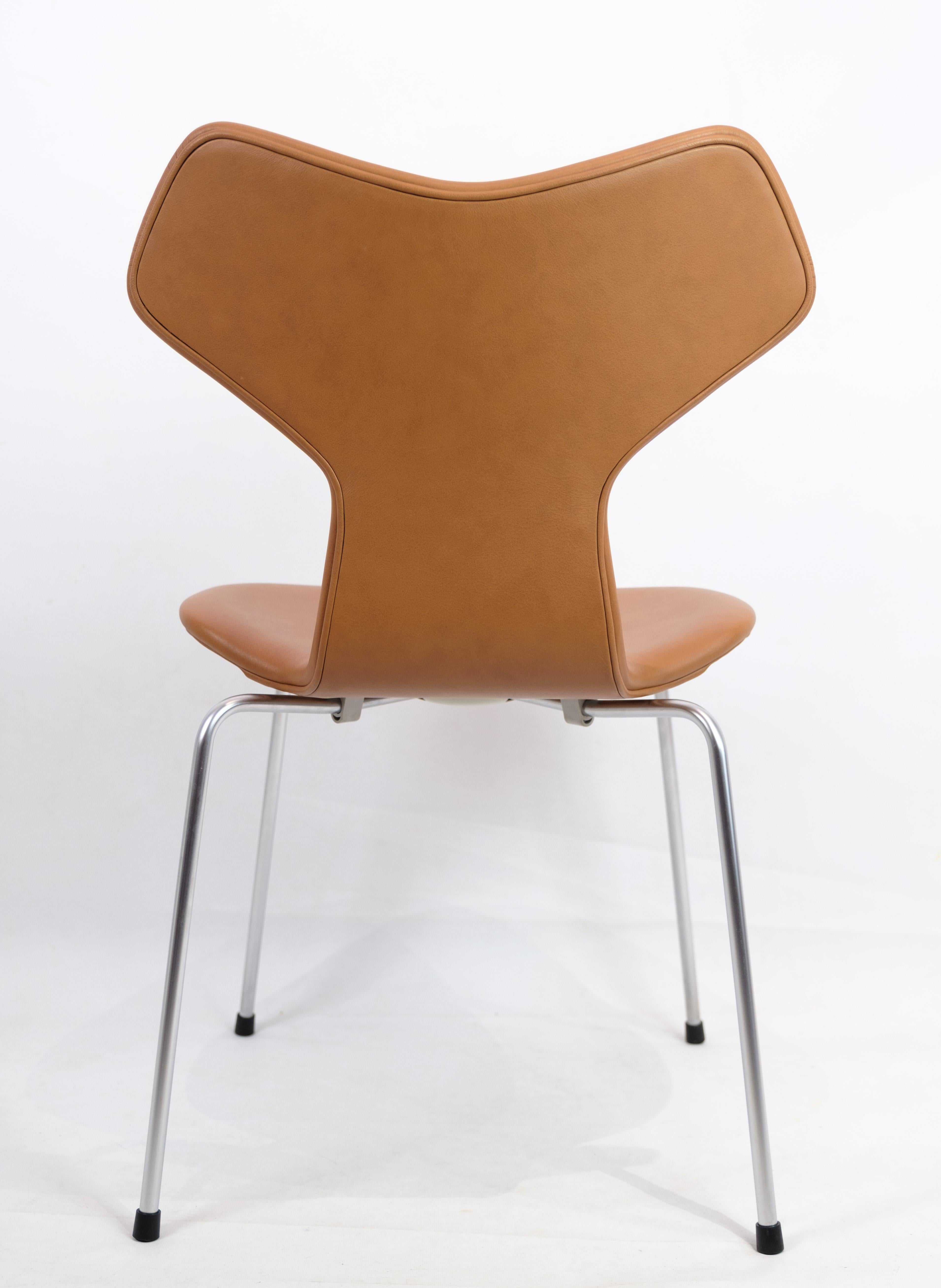 Grand Prix chair, Model 3130, Arne Jacobsen, 1957 In Excellent Condition In Lejre, DK