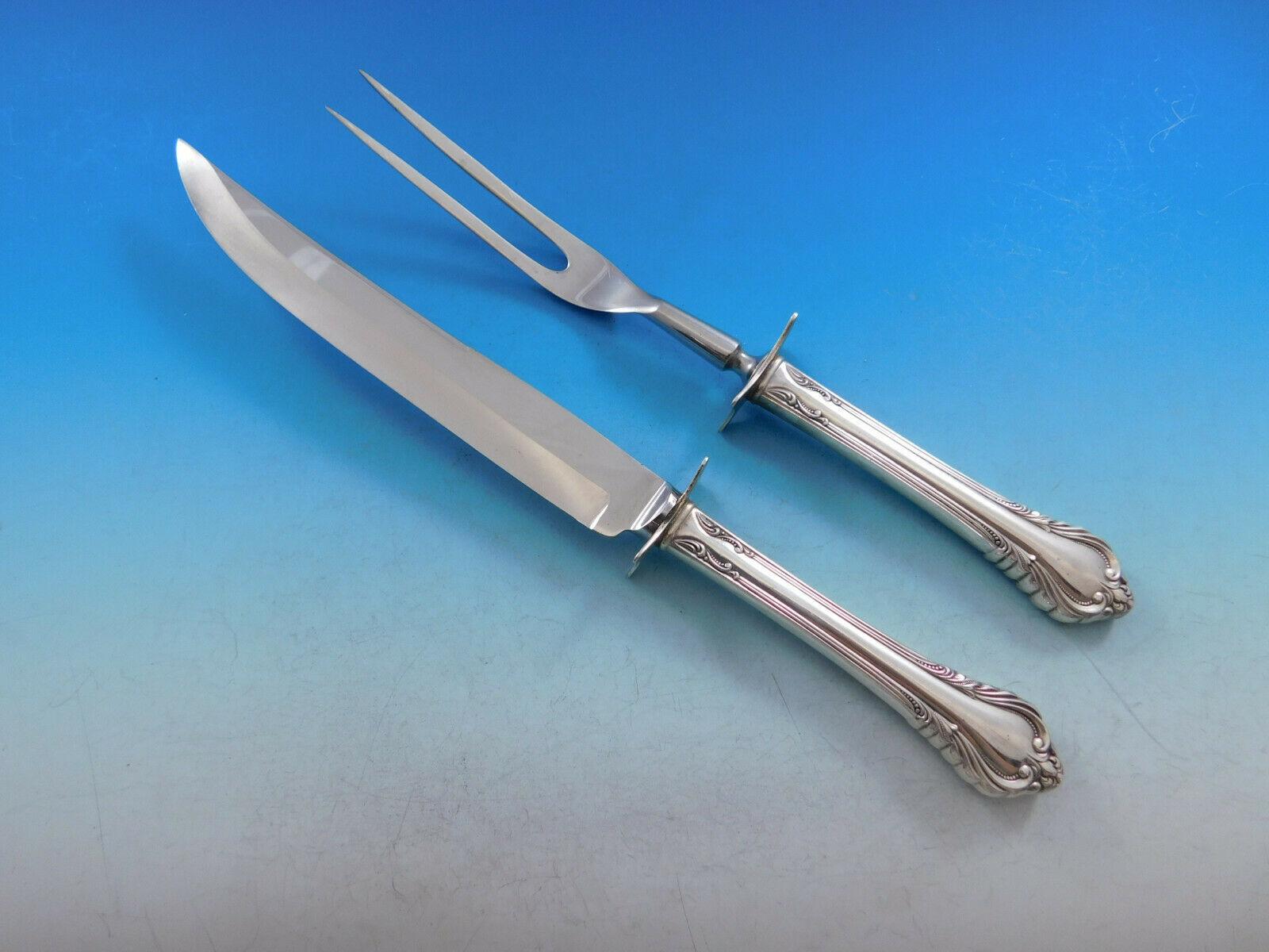 Gran Recolección, Servicio de Cubiertos International Sterling Silver 56 Piezas en venta 5