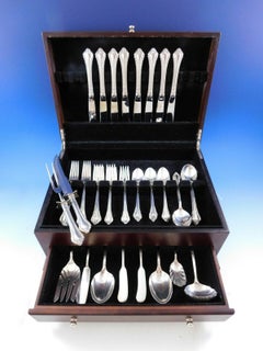 Grand Recollection, International Sterling Silver Flatware Set Service 56 Pieces