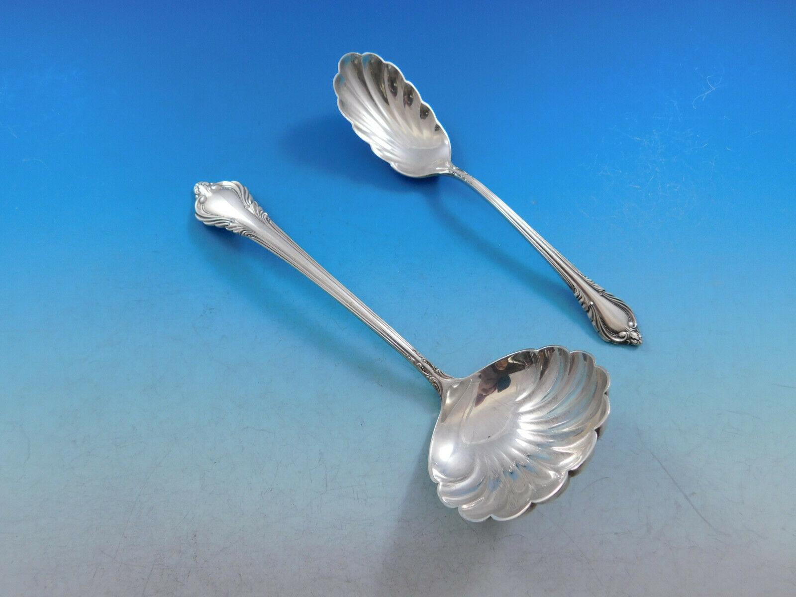 Gran Recolección, Servicio de Cubiertos International Sterling Silver 56 Piezas en venta 4