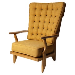 "Grand Repos" Arm Chair by Guillerme et Chambron