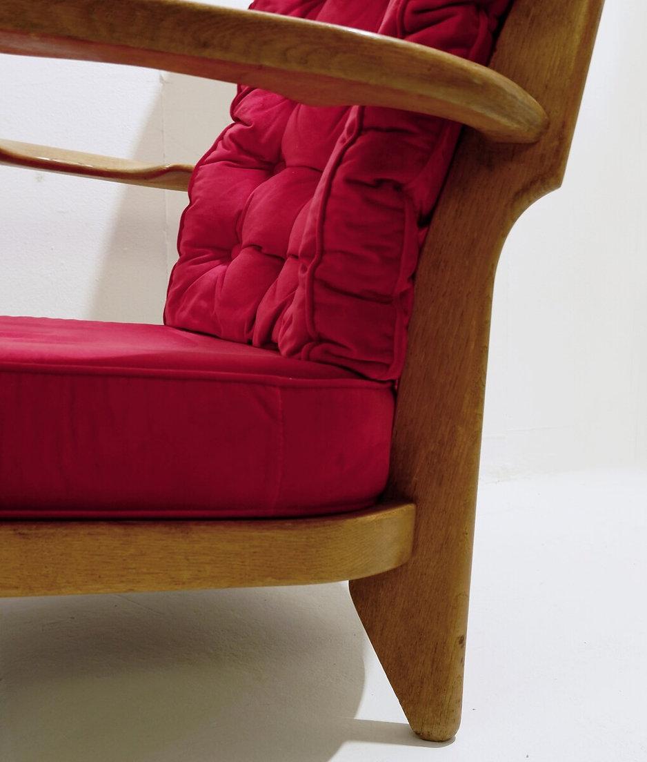 Sessel „Grand Repos“ von Guillerme & Chambron für Votre maison, 1960er Jahre (Moderne der Mitte des Jahrhunderts) im Angebot