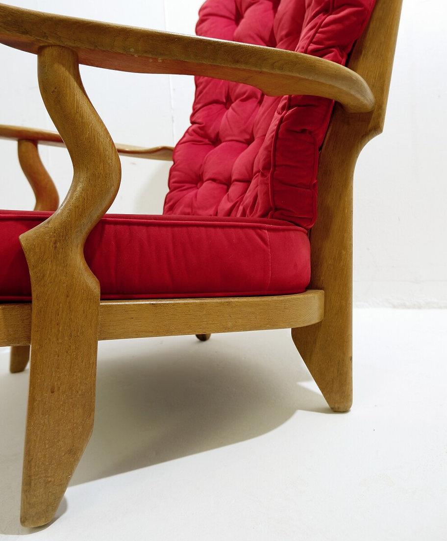 Sessel „Grand Repos“ von Guillerme & Chambron für Votre maison, 1960er Jahre im Zustand „Gut“ im Angebot in Linkebeek, BE