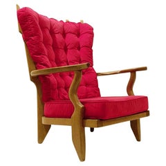 Sillón "Grand Repos" de Guillerme & Chambron para Votre Maison - Años 60