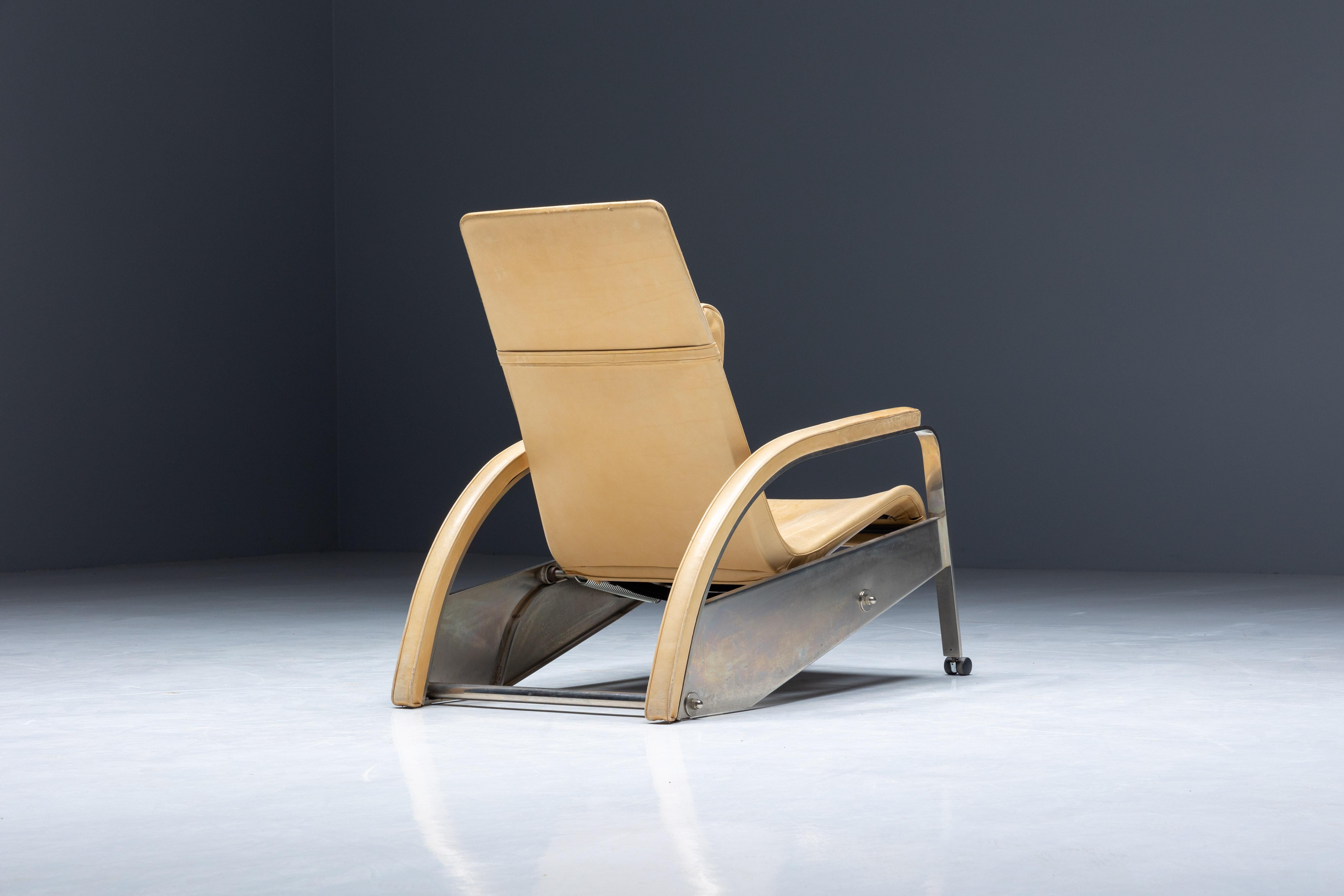 Grand Repos Lounge Chair D80 by Jean Prouvé for Tecta, Germany, 1980s For Sale 5