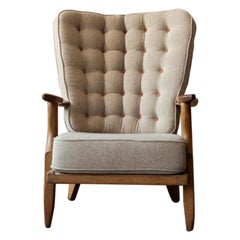 Grand Repos
Lounge Chair in Oak by Guillerme
Chambron for Votre Maison, 1960s