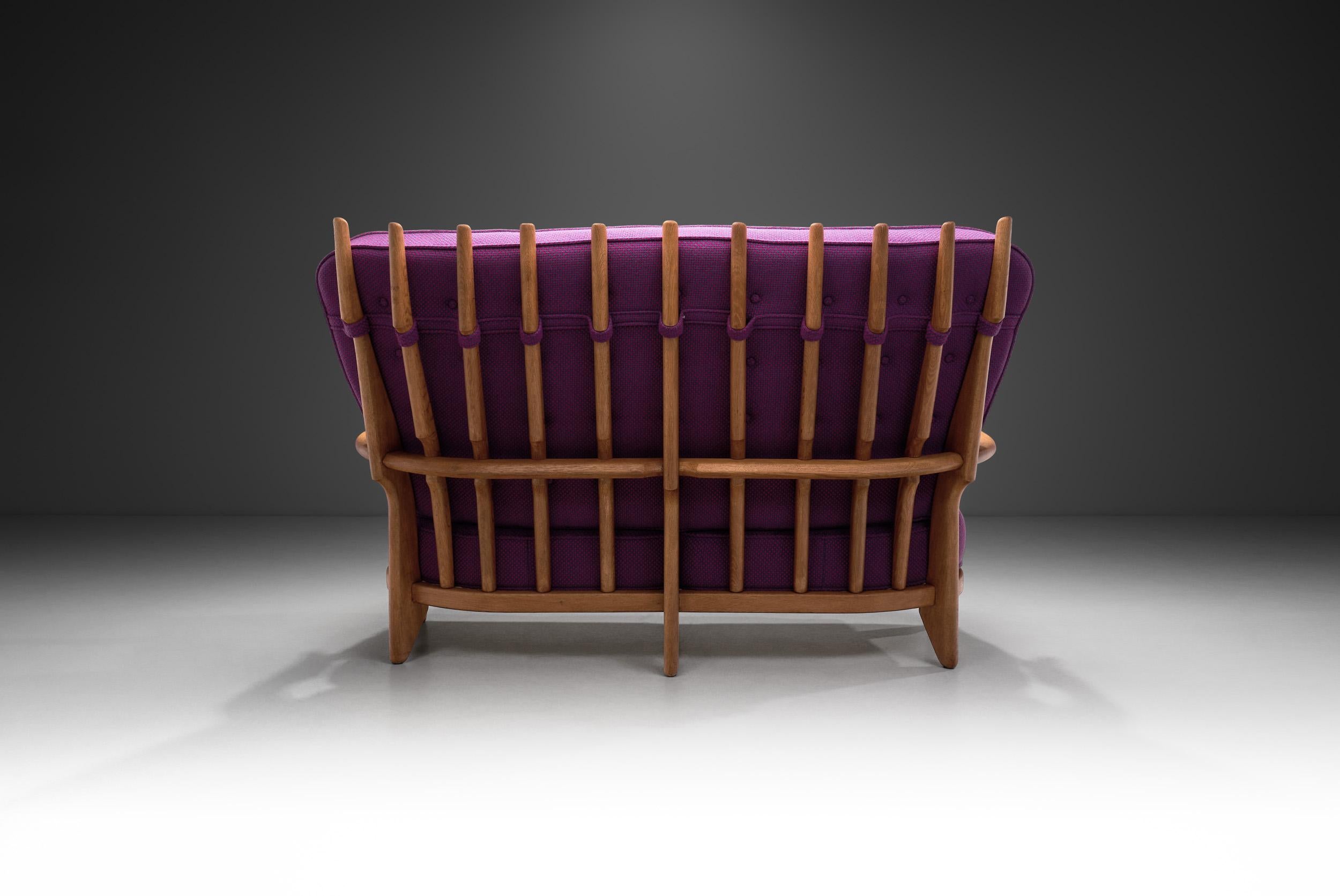Sofa „Grand Repos“ von Guillerme et Chambron für Votre Maison, Frankreich 1950er Jahre im Zustand „Gut“ im Angebot in Utrecht, NL