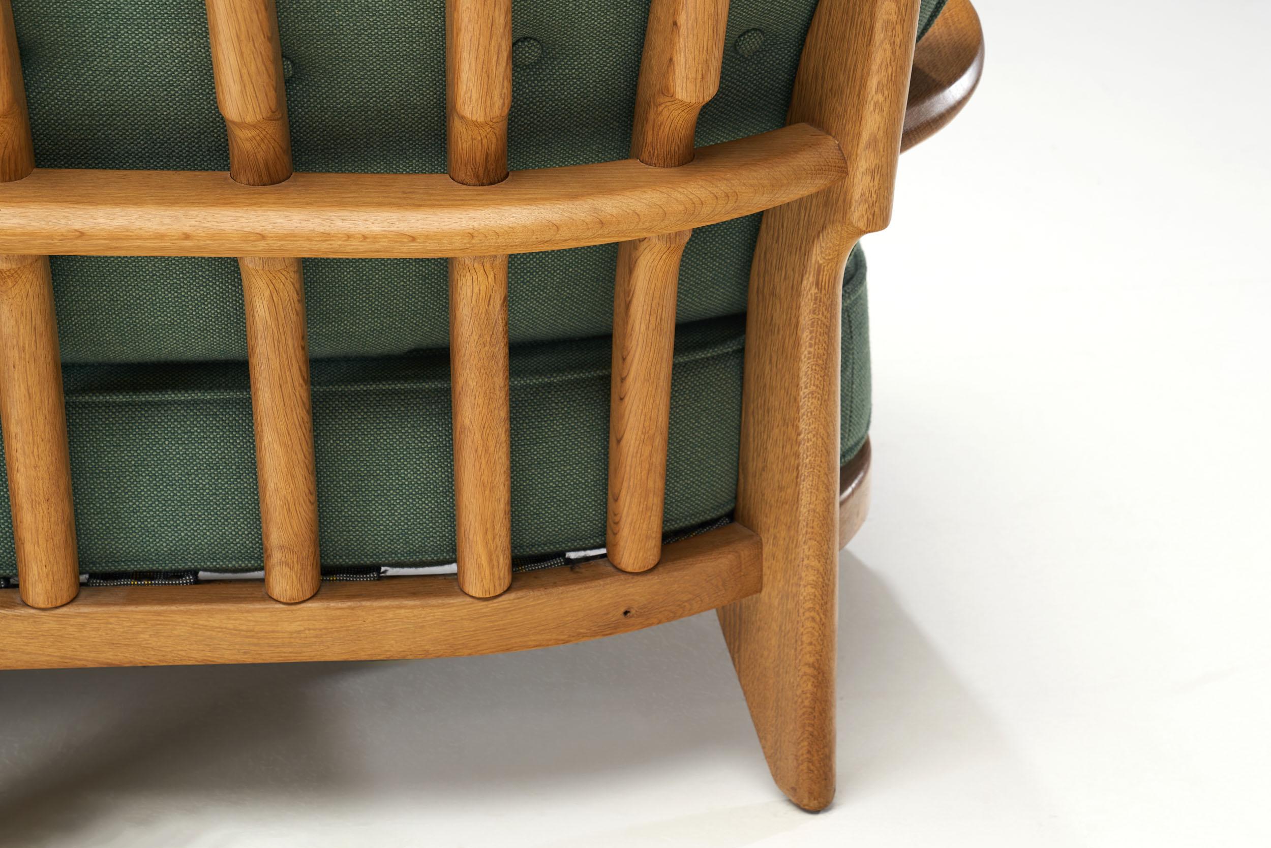 Sofa „Grand Repos“ von Guillerme et Chambron für Votre Maison, Frankreich 1950er Jahre im Angebot 2