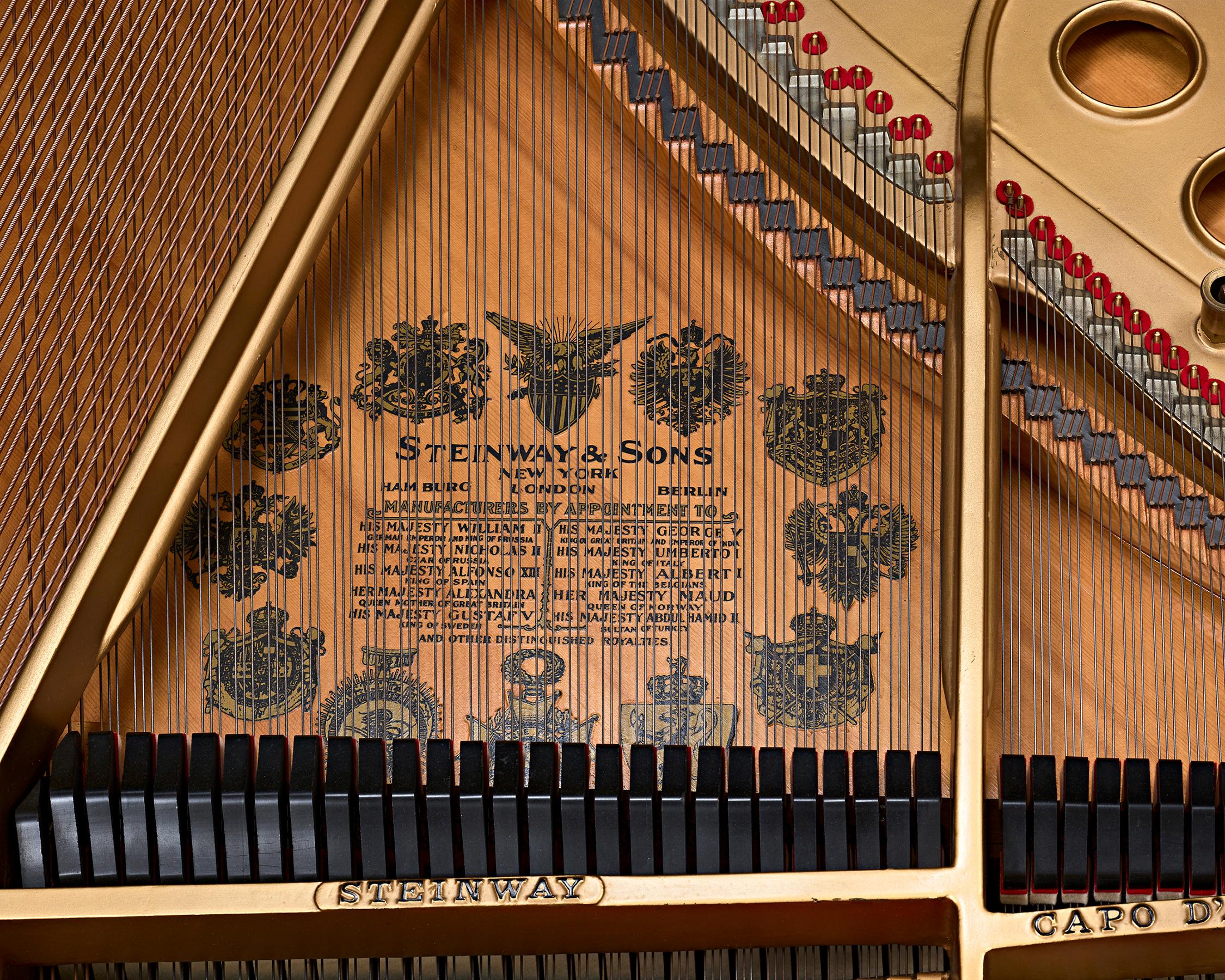 Neoclassical Grand Reproducing Piano by Steinway & Sons