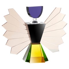 Grand Rochester Perfume Flacon, Extravagant Grand Crystal Perfume Flacons