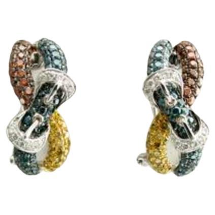 Grand Sample Sale Earrings Featuring Cherryberry Diamonds, Goldenberry Diamonds