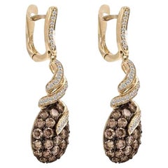 Grand Sample Sale Earrings Featuring Chocolate Diamonds, Vanilla Diamonds Set