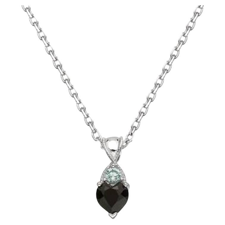 Grand Sample Sale Pendant featuring Blackberry Sapphire, Blueberry Zircon set  For Sale