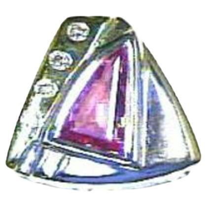 Grand Sample Sale Pendant Featuring Bubble Gum Pink Sapphire For Sale