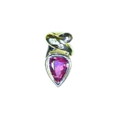 Grand Sample Sale Pendant Featuring Bubble Gum Pink Sapphire Set