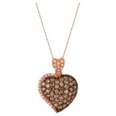 Colgante de la Gran Venta de Muestras con Diamantes de Chocolate, Diamantes de Vainilla