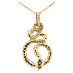 Grand Sample Sale Pendant Featuring Chocolate Diamonds, Vanilla Diamonds