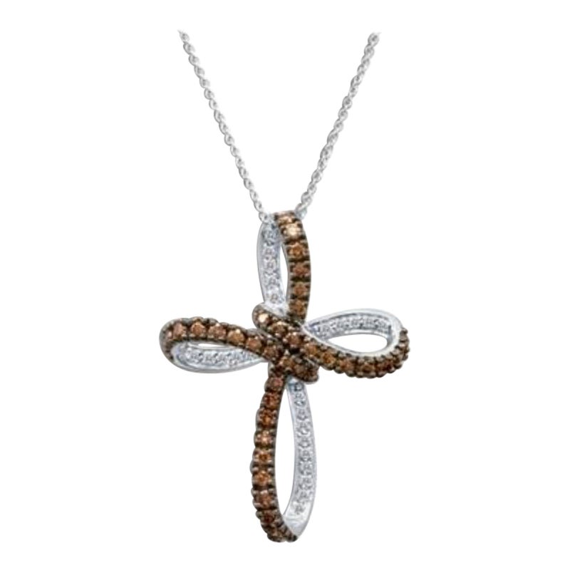 Grand Sample Sale Pendant Featuring Chocolate Diamonds, Vanilla Diamonds Set