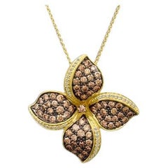 Grand Sample Sale Pendant Featuring Chocolate Diamonds, Vanilla Diamonds Set