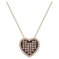 Grand Sample Sale Pendant Featuring Chocolate Diamonds, Vanilla Diamonds Set