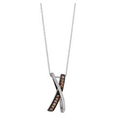 Grand Sample Sale Pendant Featuring Chocolate Diamonds, Vanilla Diamonds Set