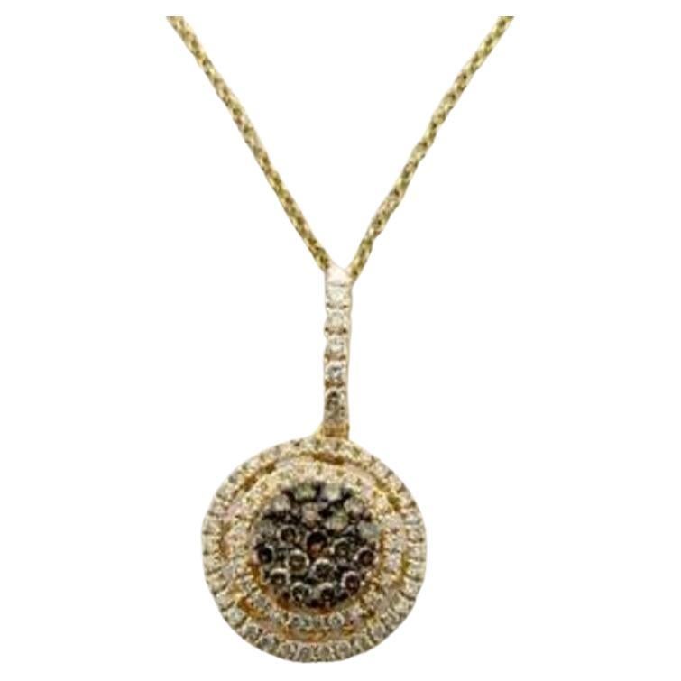 Grand Sample Sale Pendant Featuring Chocolate Diamonds, Vanilla Diamonds Set For Sale