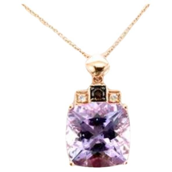 Grand Sample Sale Pendant Featuring Cotton Candy Amethyst, Chocolate Quartz