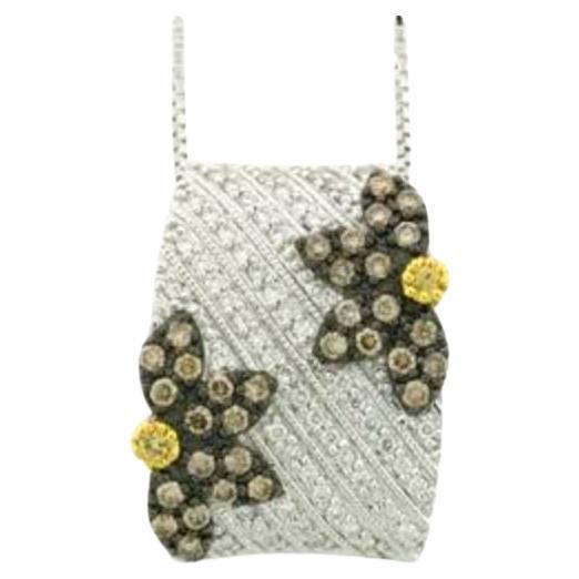 Grand Sample Sale Pendant featuring Goldenberry Diamonds , Chocolate Diamonds