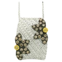 Grand Sample Sale Pendant featuring Goldenberry Diamonds , Chocolate Diamonds