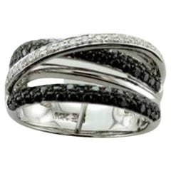 Grand Sample Sale Ring featuring Blackberry Diamonds , Vanilla Diamonds set 