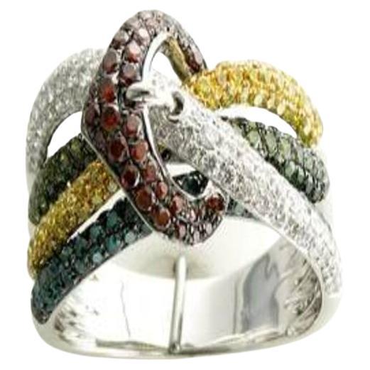 Grand Sample Sale Ring featuring Blueberry Diamonds , Fancy Diamonds 