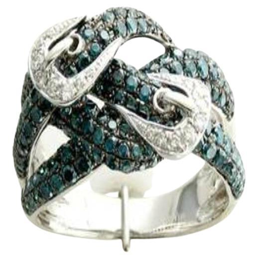 Grand Sample Sale Ring Featuring Blueberry Diamonds, Vanilla Diamonds Set