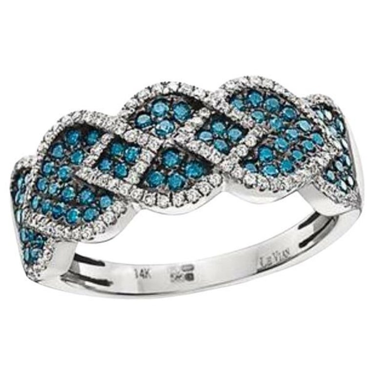 Grand Sample Sale Ring Featuring Blueberry Diamonds, Vanilla Diamonds ...