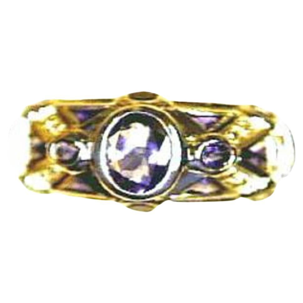 Grand Sample Sale Ring featuring Blueberry Tanzanite, Blueberry