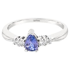 Grand Sample Sale Ring featuring Blueberry Tanzanite Vanilla Diamonds Grand Sample Sale Ring featuring Blueberry Tanzanite Vanilla Diamonds