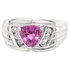 Grand Sample Sale Ring Featuring Bubble Gum Pink Sapphire Grand Sample Sale Ring Featuring Bubble Gum Pink Sapphire