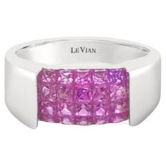 Grand Sample Sale Ring Featuring Bubble Gum Pink Sapphire