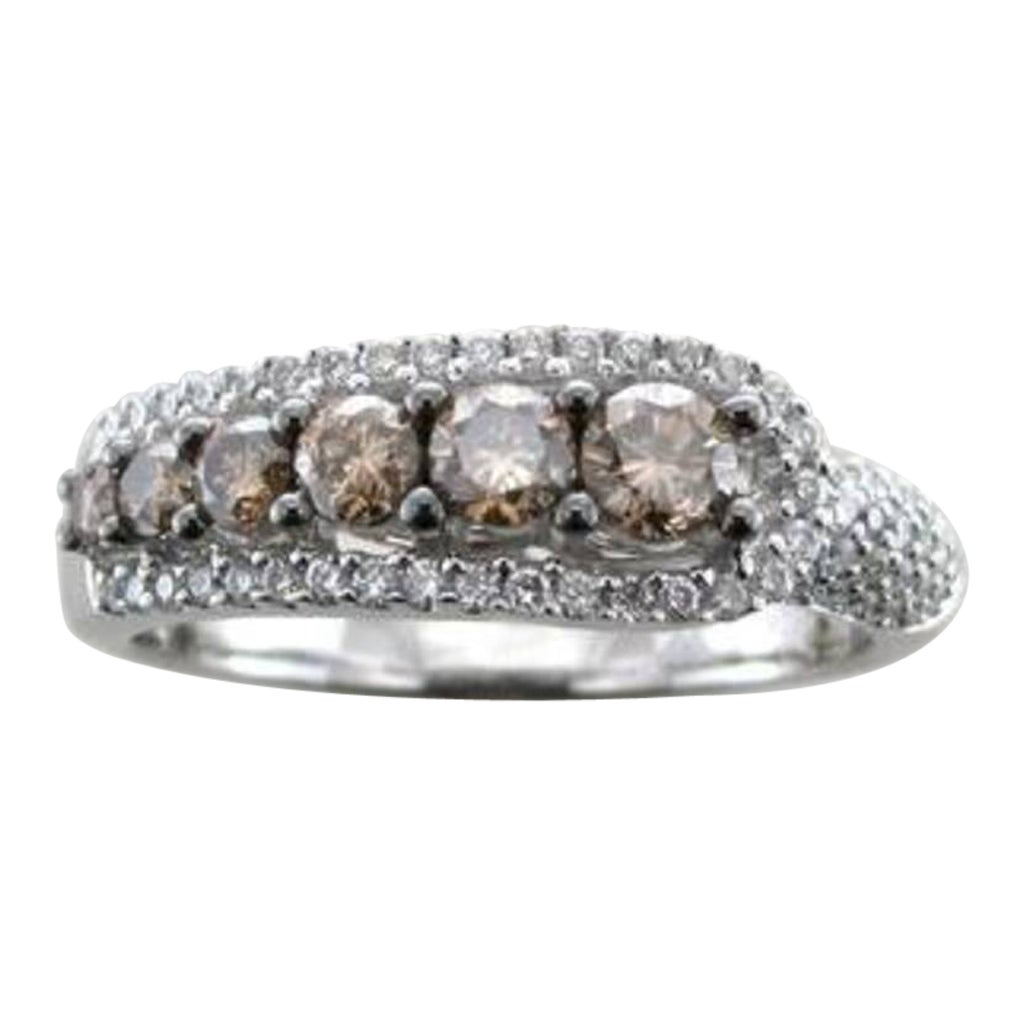 Anello Grand Sample Sale con diamanti al cioccolato