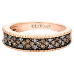 Grand Sample Sale-Ring mit schokoladenfarbenen Diamanten