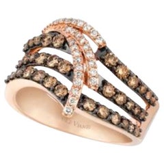 Grand Sample Sale Ring featuring Chocolate Diamonds
