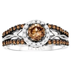 Grand Sample Sale Ring featuring Chocolate Diamonds 