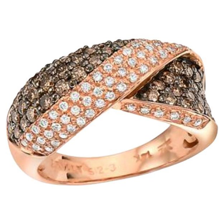 Grand Sample Sale Ring featuring Chocolate Diamonds , Vanilla Diamonds ...